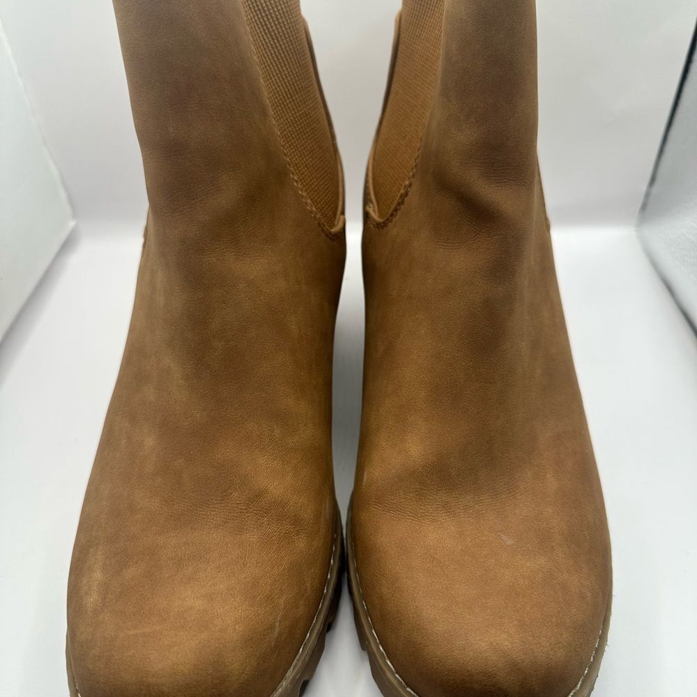 Wild Fable Brown Wedge Boots size 10 - Picture 2 of 7